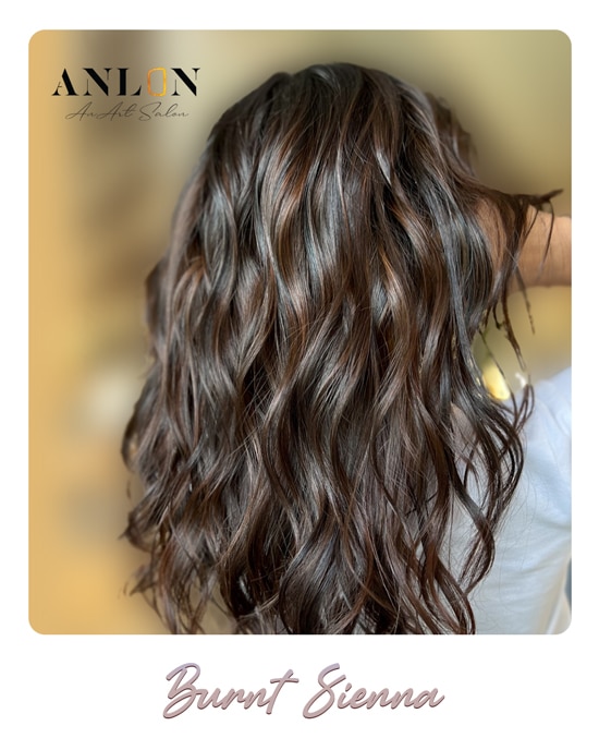 Top 10 Hair Color Trends in Chennai Burnt Sienna