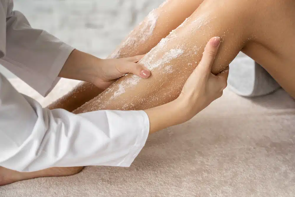 Leg De-Tan Treatment