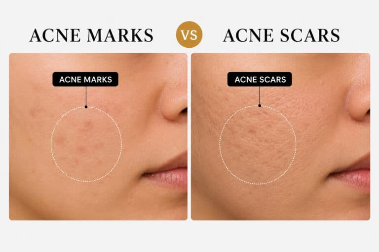 Acne-Marks-vs-Acne-Scars